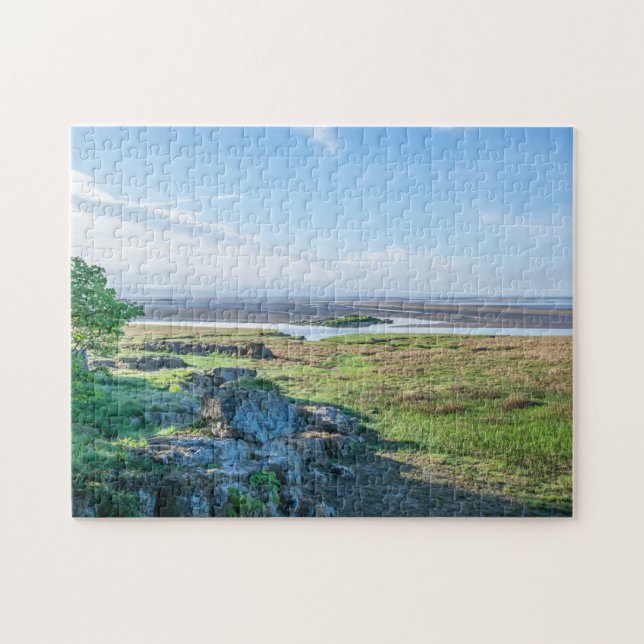 Quebra-cabeça de vista da Baía de Morecambe (Horizontal)