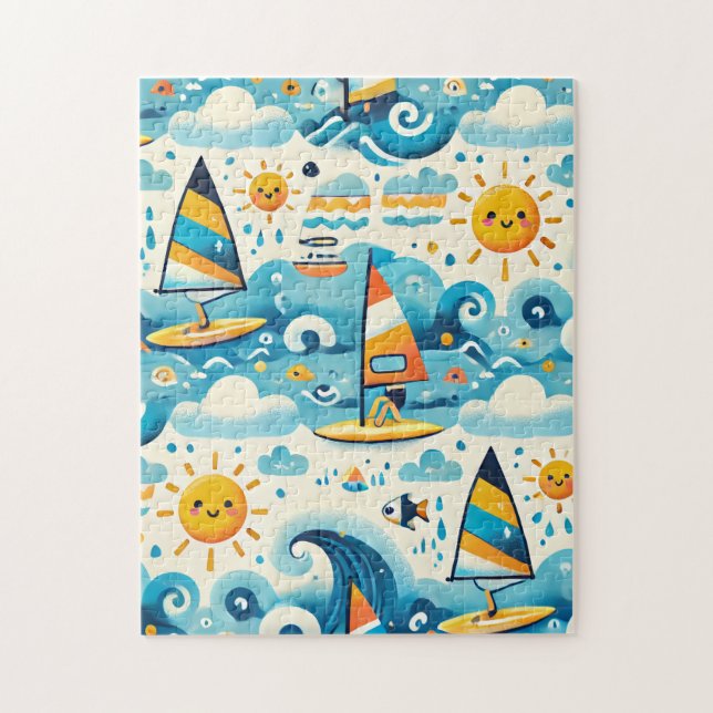 Quebra-cabeça de windsurfing 🧩 (Vertical)