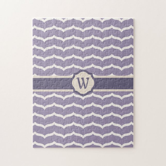 Quebra-cabeça de Zigzag florida (Vertical)