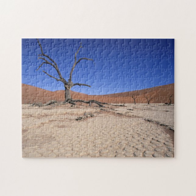 Quebra-cabeça Dead Vlei, Sossusvlei, Parque Nacional Namib-Naukl (Horizontal)