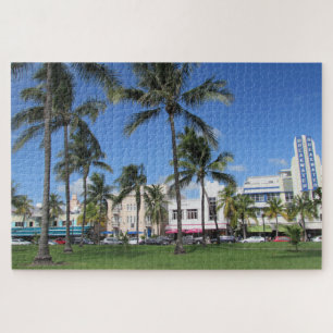 Quebra-cabeça Deco de Arte de Miami Beach