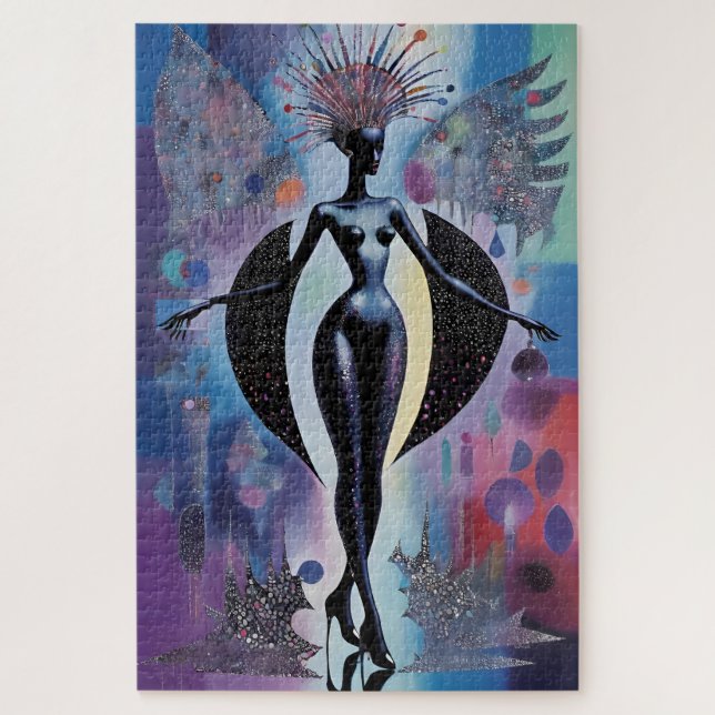 Quebra-cabeça Deco Sonhando - Ken Gage Art (Vertical)