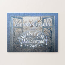 Decoração da Wonderland de inverno com Aquarela de