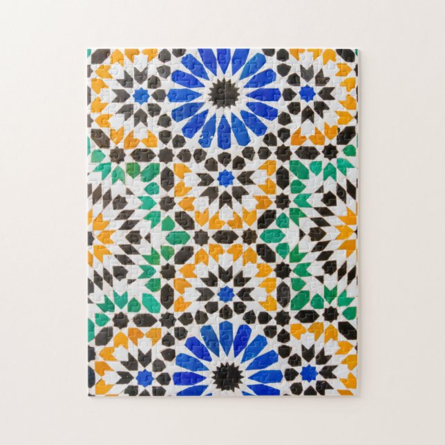 Quebra-cabeça Decoração de azulejos no Palácio Bahia (Vertical)