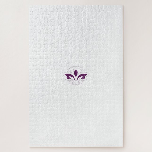Quebra-cabeça Decoração magenta avermelhada (Vertical)