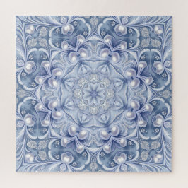 Quebra-cabeça Decorativo Azul