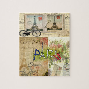 Quebra-cabeça Decorativo Paris França