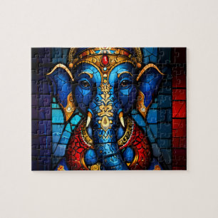 Quebra-cabeça Deidade de Deus Indiano Ganesh