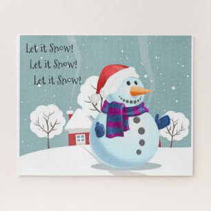 Quebra-cabeça Deixe Snowman nevar
