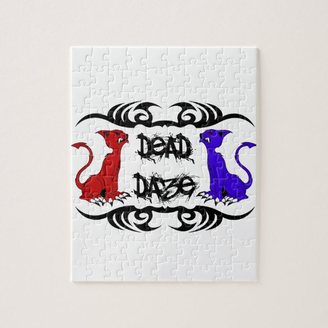 Quebra-cabeça Deja Vu Cat (Vertical)