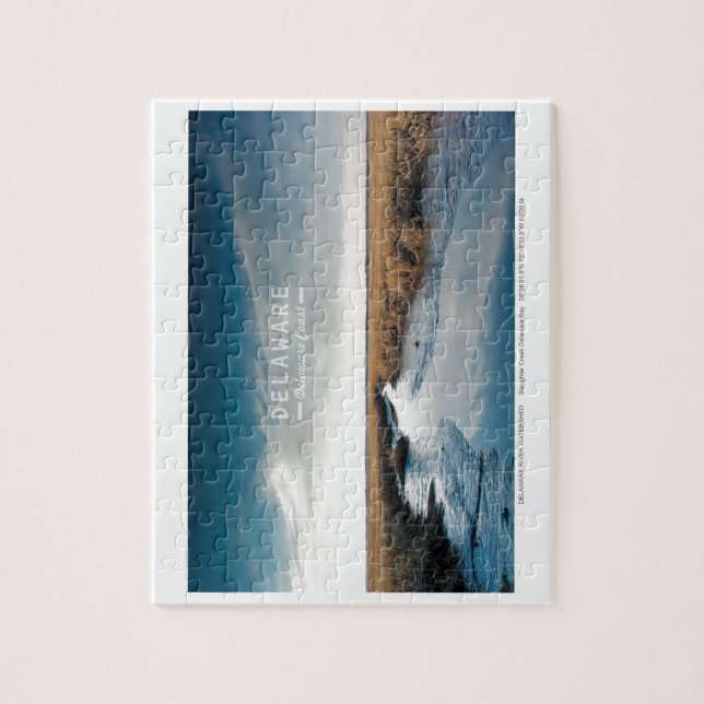 Quebra-cabeça Delaware. (Vertical)