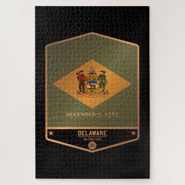 Quebra-cabeça Delaware (Vertical)