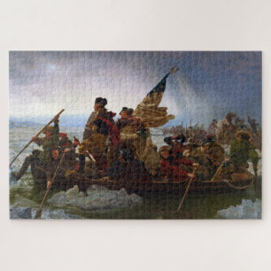 Quebra-cabeça Delaware River Revolution Pres. George Washington