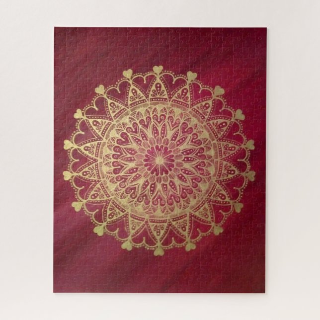 Quebra-cabeça Delicate Love Mandala (Vertical)