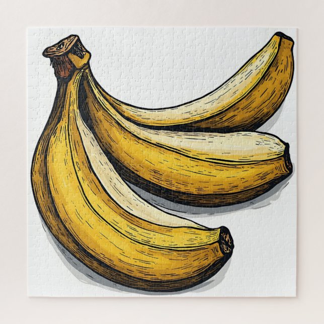 Quebra-cabeça Deliciosa Banana Bonita (Vertical)