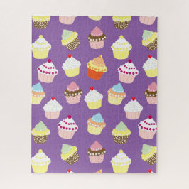 Quebra-cabeça Deliciosos Cupcakes de aniversário decorados