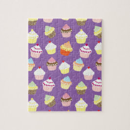 Quebra-cabeça Deliciosos Cupcakes de aniversário decorados