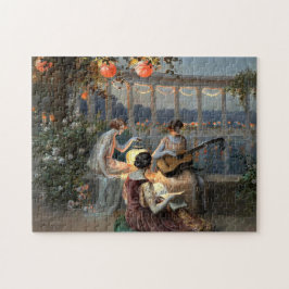 Quebra-cabeça Delphin Enjolras Les Musiciennes sur la Terrasse