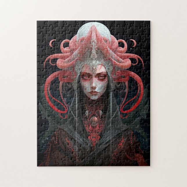 Quebra-cabeça Demon Queen Fantasy Art (Vertical)