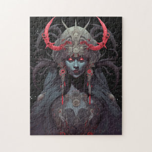 Quebra-cabeça Demon Queen Fantasy Art