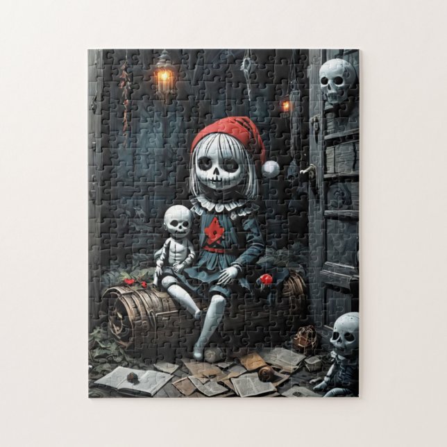 Quebra-cabeça Demônio para o Natal (Vertical)