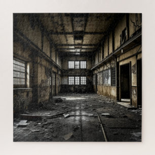 Quebra-cabeça Dentro de uma Estação Abandonada