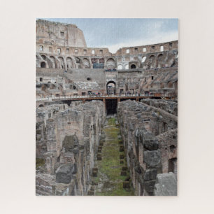 Quebra-cabeça Dentro do Coliseu - Roma - 16x20 - 520 pcs