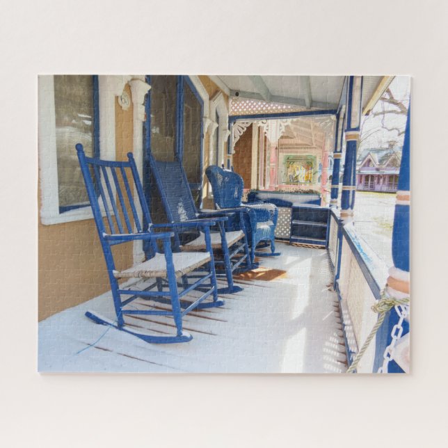 Quebra-cabeça Depois da queda de neve - Martha's Vineyard (Horizontal)