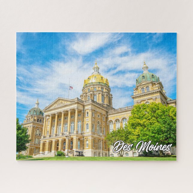 Quebra-cabeça Des Moines, Iowa, Estados Unidos (Horizontal)