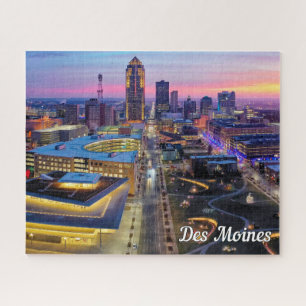 Quebra-cabeça Des Moines, Iowa, Estados Unidos