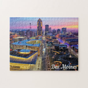 Quebra-cabeça Des Moines, Iowa, Estados Unidos