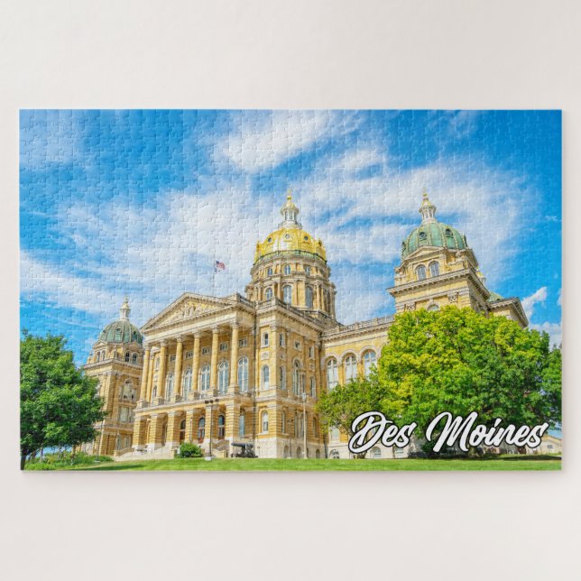 Quebra-cabeça Des Moines, Iowa, EUA (Horizontal)