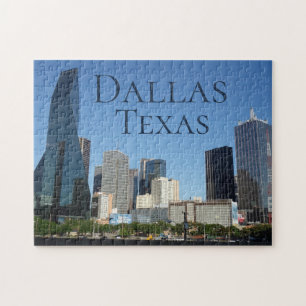 Quebra-cabeça Desafiando Dallas Texas Skyline