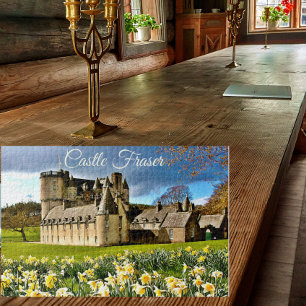 Quebra-cabeça Desafiando o Castelo Escocês Fraser Clan Quebra-ca