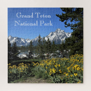Quebra-cabeça Desafiando o Grand Teton National Park