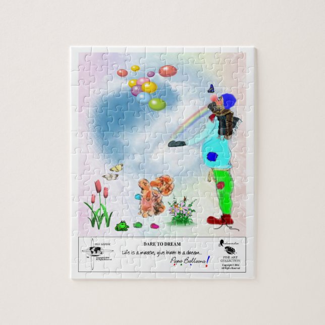 Quebra-cabeça Desafio ao sonho (Vertical)