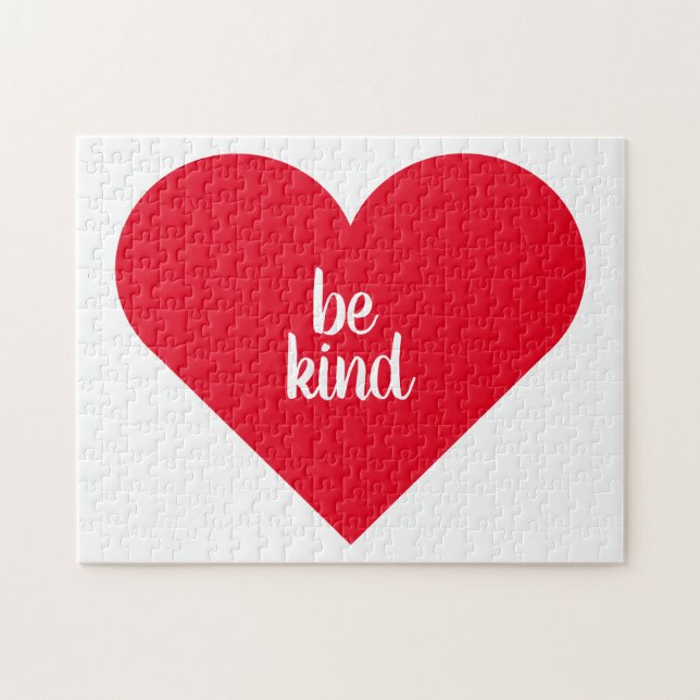 Quebra-cabeça Desafio de cor sólida vermelha difícil do duro (Horizontal)