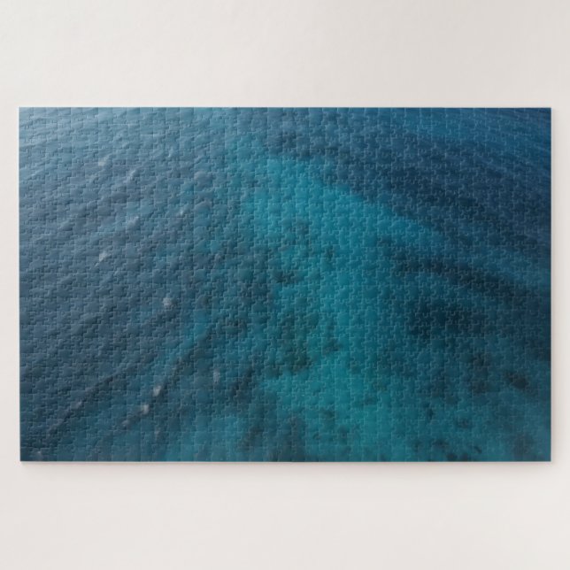 Quebra-cabeça Desafio Pacífico do Oceano Azul (Horizontal)