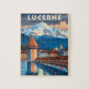 Quebra-cabeça Descubra o charme de Luzerna