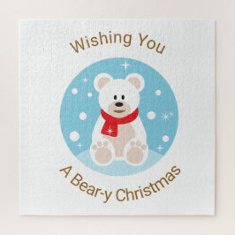 Quebra-cabeça Desejo-Te Um Natal De Urso