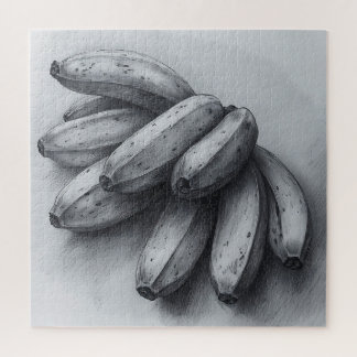 Quebra-cabeça Desenho a lápis de banana de tirar o fôlego