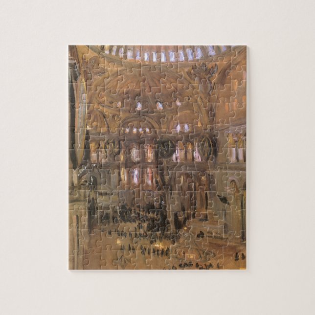 Quebra-cabeça Desenho de Papais noeis Sophia por John Singer Sar (Vertical)