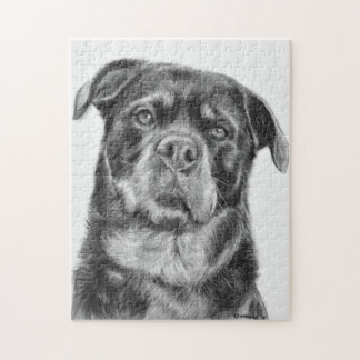 Quebra-cabeça Desenho de Rottweiler