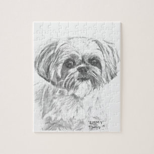 Quebra-cabeça Desenho de Shih Tzu