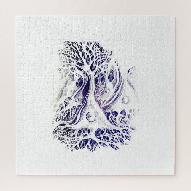 Quebra-cabeça Desenho dos neurônios piramidal (Vertical)