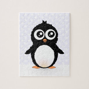 Quebra-cabeça Desenhos animados bonitos do pinguim