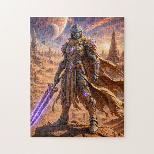 Quebra-cabeça Desert Alien Warrior Puzzle (Vertical)