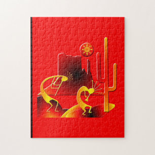 Quebra-cabeça Desert Kokopelli