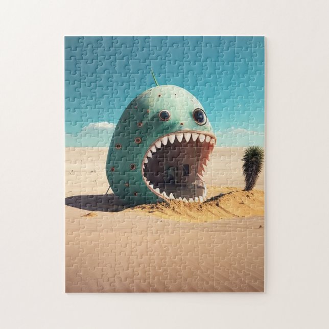 Quebra-cabeça Desert monster house (Vertical)