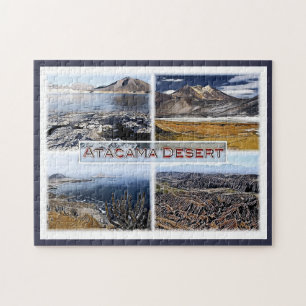 Quebra-cabeça Deserto de Atacama - Chile - Mosaico -